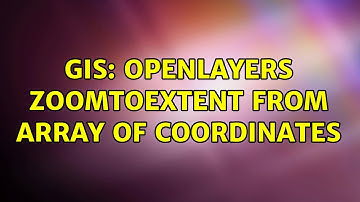 GIS: Openlayers zoomToExtent from array of coordinates