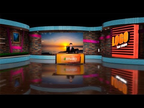 3D Virtual Studio | After Effects Template