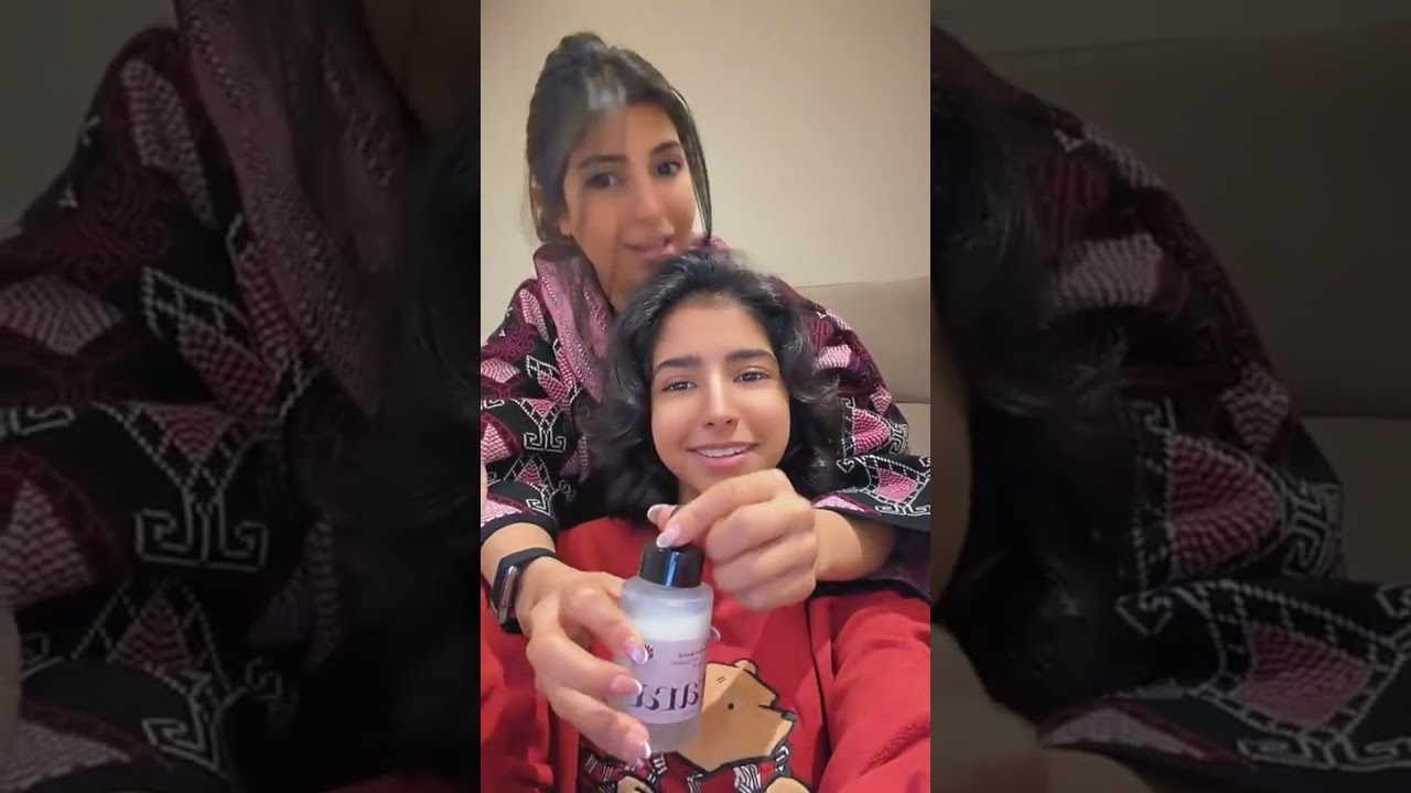 سنابات انتصار الشريف | شنيني وشعرها الجديد 😍😂