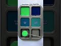 Color Mixing Neon Green + Royal Blue #colormixing #mixcolor #satisfying #relaxing