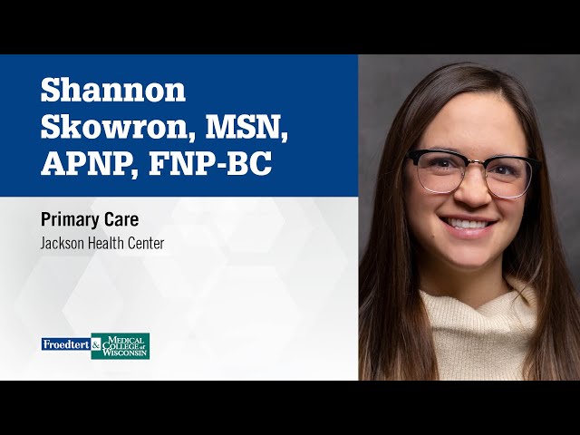 Watch Shannon Skowron, nurse practitioner, family medicine on YouTube.