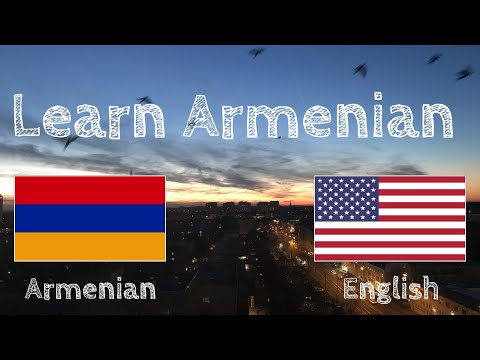 Wideo: Jak Mówić Po Ormiańsku