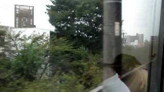つりかけ6750系　6786号車車窓 大曽根-森下