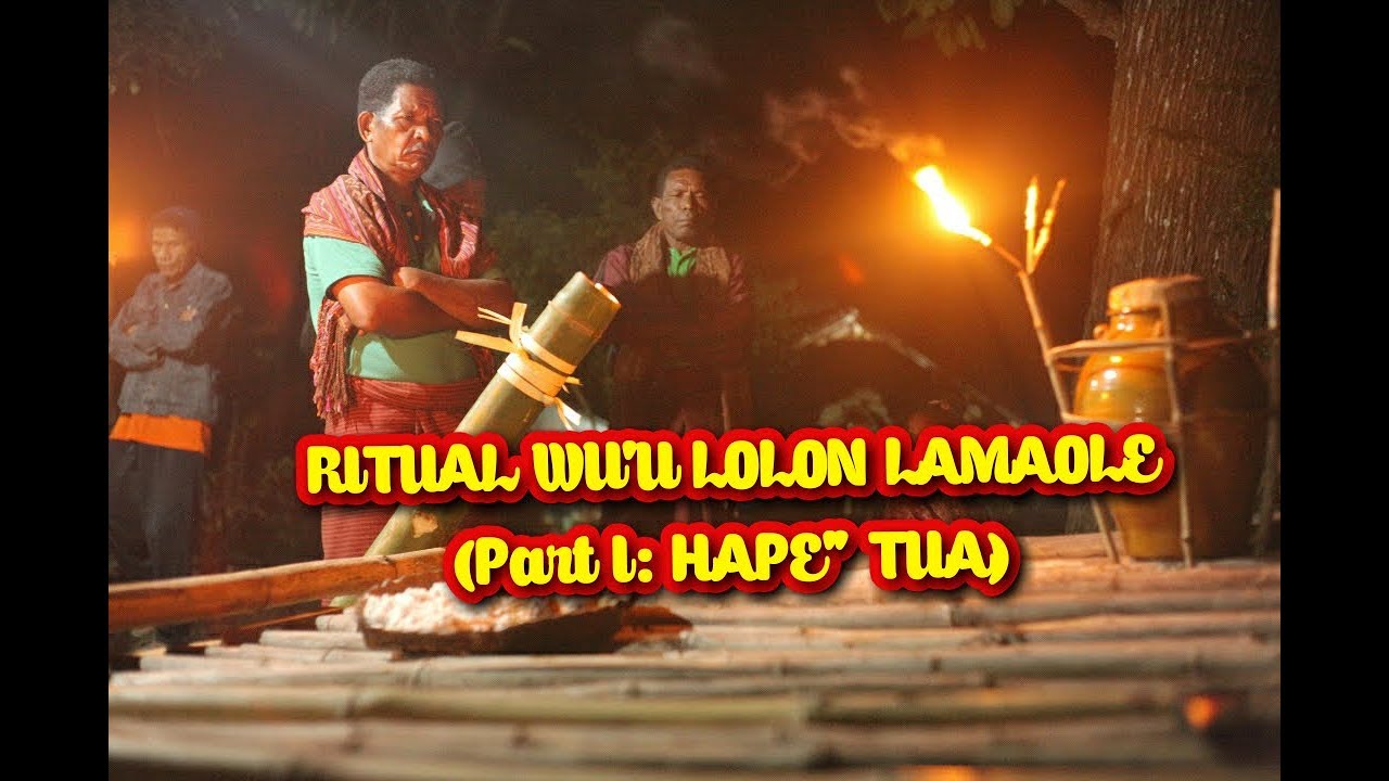 Ritual Hape Tua Lamaole, Flores Timur, NTT - YouTube