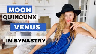 Full Synastry Moon quincunx Venus - Irritable Pairing Guide