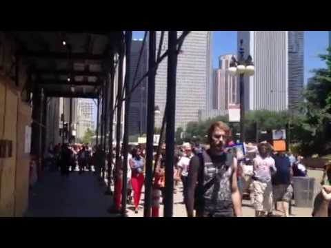 Chicagoans rally to protest Trayvon Martin verdict