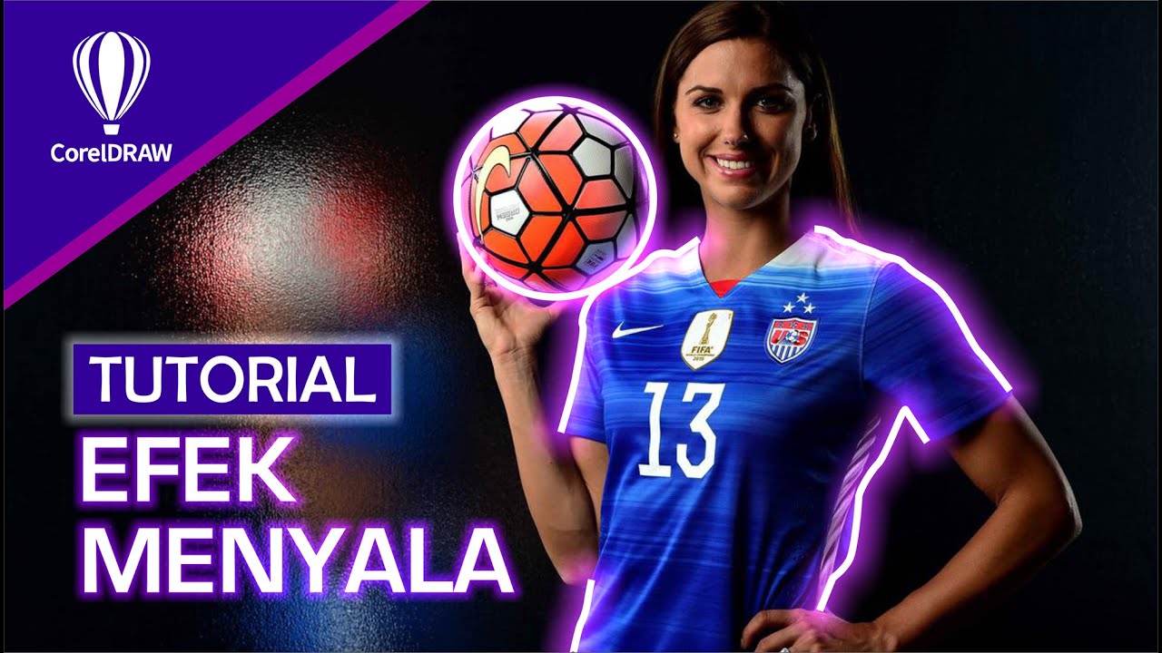 Cara Membuat Efek Foto Menyala dengan Coreldraw - Neon Glow Effect ...