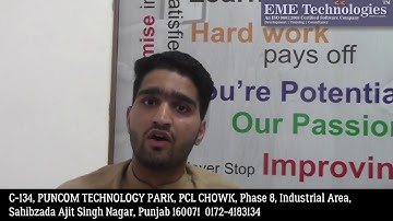 C++ Training in Mohali | Chandigarh University | Student Feedback | Imran