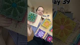 Day 39 and we are reaching 50 granny squares! 🤯