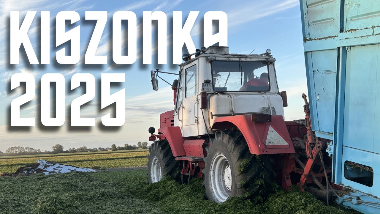 🤍🌿Kiszonka z lucerny 2025🌿🤍Tego jeszcze nie było! 🔥HTZ T150k 🔥Zetor 16145🔥Dźwięk silnika🔊