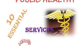 10 essential Public Health Services