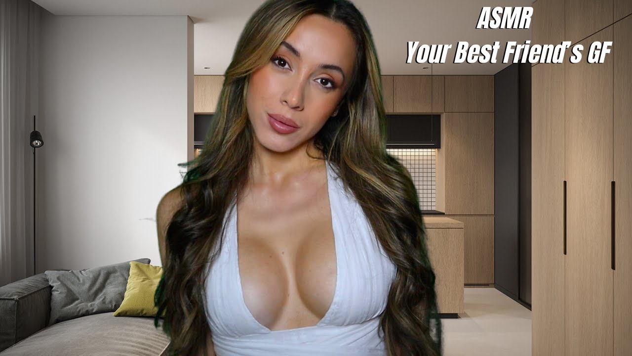 ASMR Your Best Friend's GF Cuts Your Hair | soft spoken