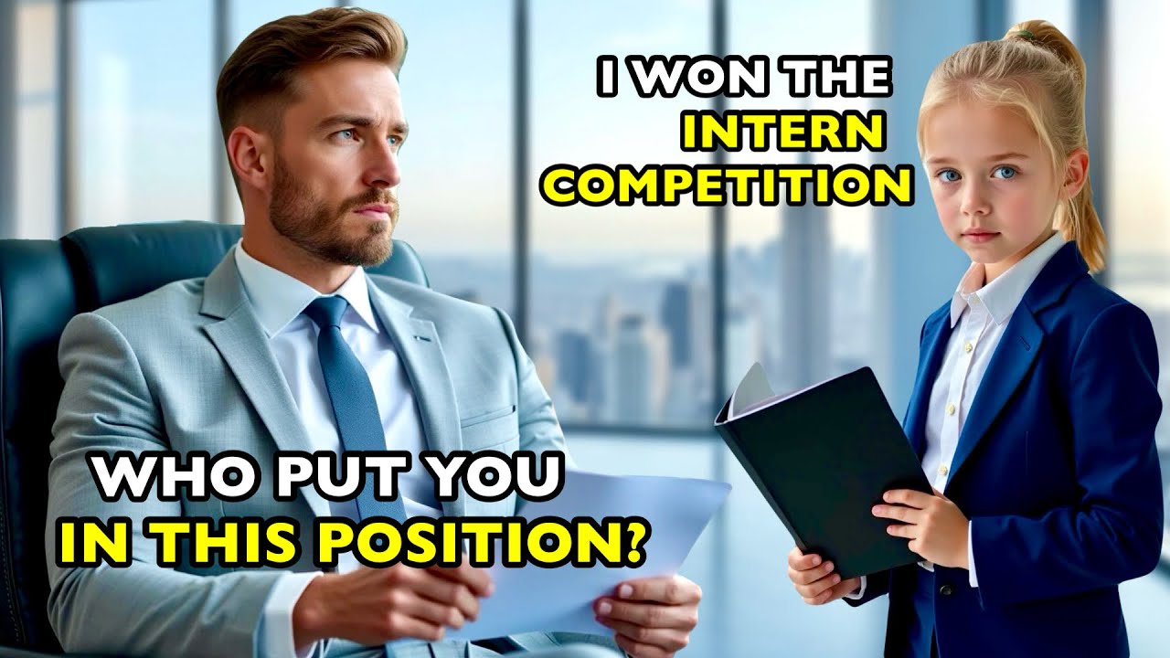 The Millionaire CEO discovered that his “Personal assistant” was an eight-year-old Girl in a blazer.