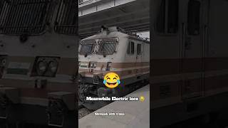 Diesel locomotive horn is so scary 😲😲!! #train #railway #indianrailways #shorts