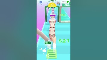 Coffee Stack 3D Gameplay Walkthrough #shorts
