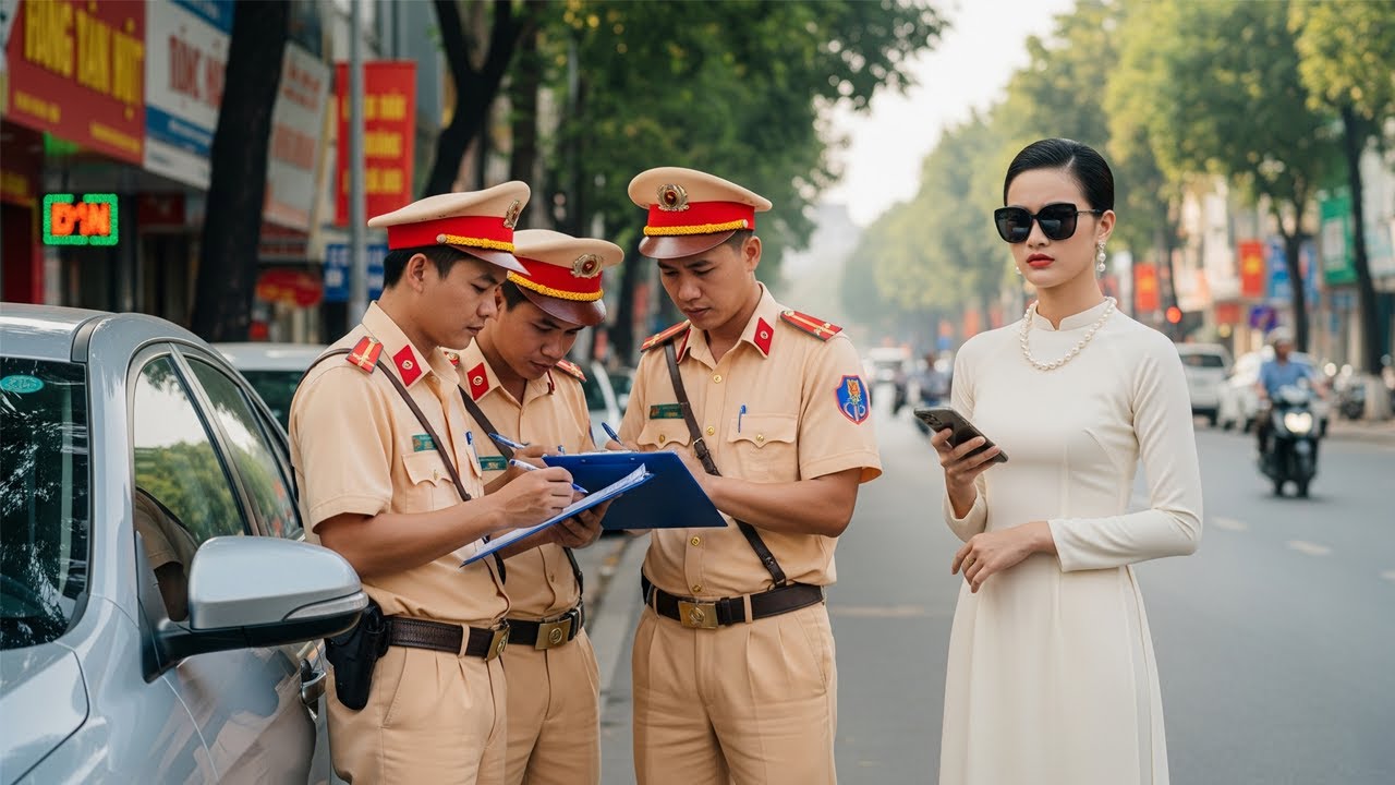 TP.HCM: Dừng Xe Nhầm Người – Không Ngờ Là Vợ Của Giám Đốc Công An Thành Phố