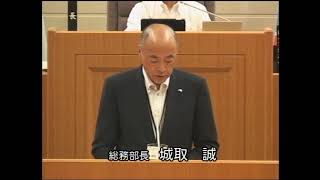 平成30年9月伊那市議会定例会　提案説明