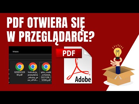 Wideo: Jak sprawić, by PDF nie pobierał się automatycznie?