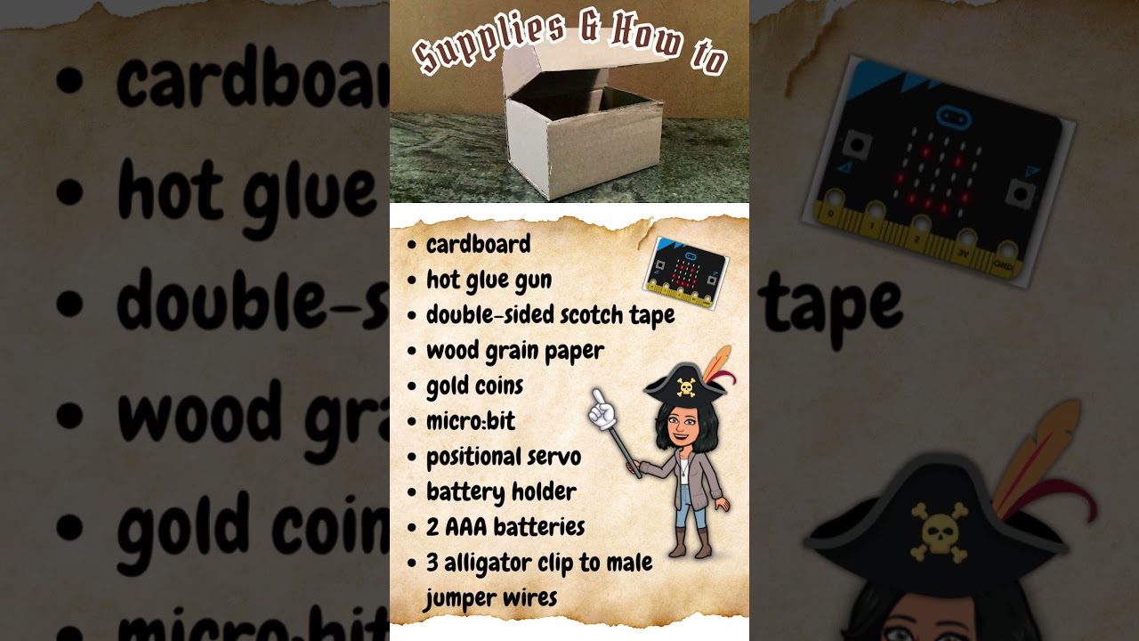 Physical Computing: Let’s Build a Treasure Chest 