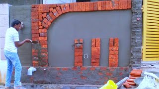 Front Compound Wall Design Techniques Construction Work Joji Workstatus