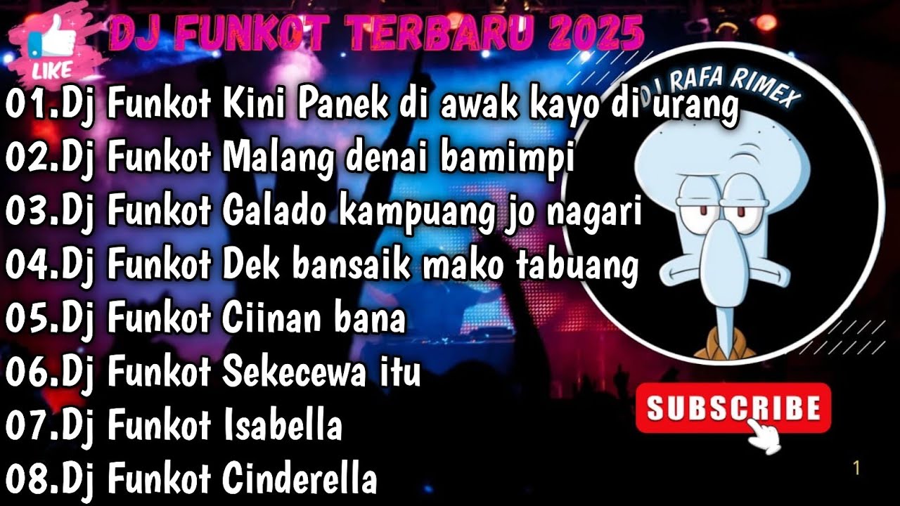 DJ TIKTOK TERBARU 2025 FUL BASS▪︎ DJ FUNKOT MINANG PANEK DI AWAK KAYO DI URANG *DJ FUNKOT MINANAG '