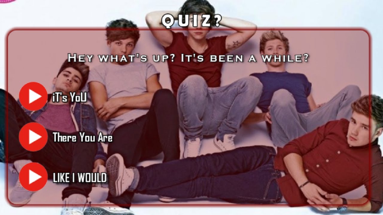 ONE DIRECTION Quiz (Lyric Quiz Solo Career Challenge!) - YouTube
