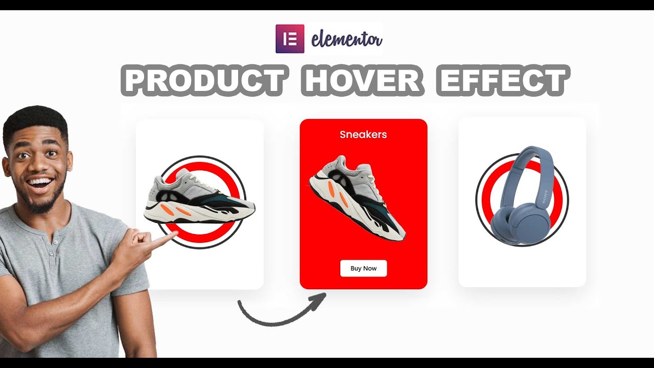 Elementor Simple Product Card with Hover Effect like a Pro | Tips ...