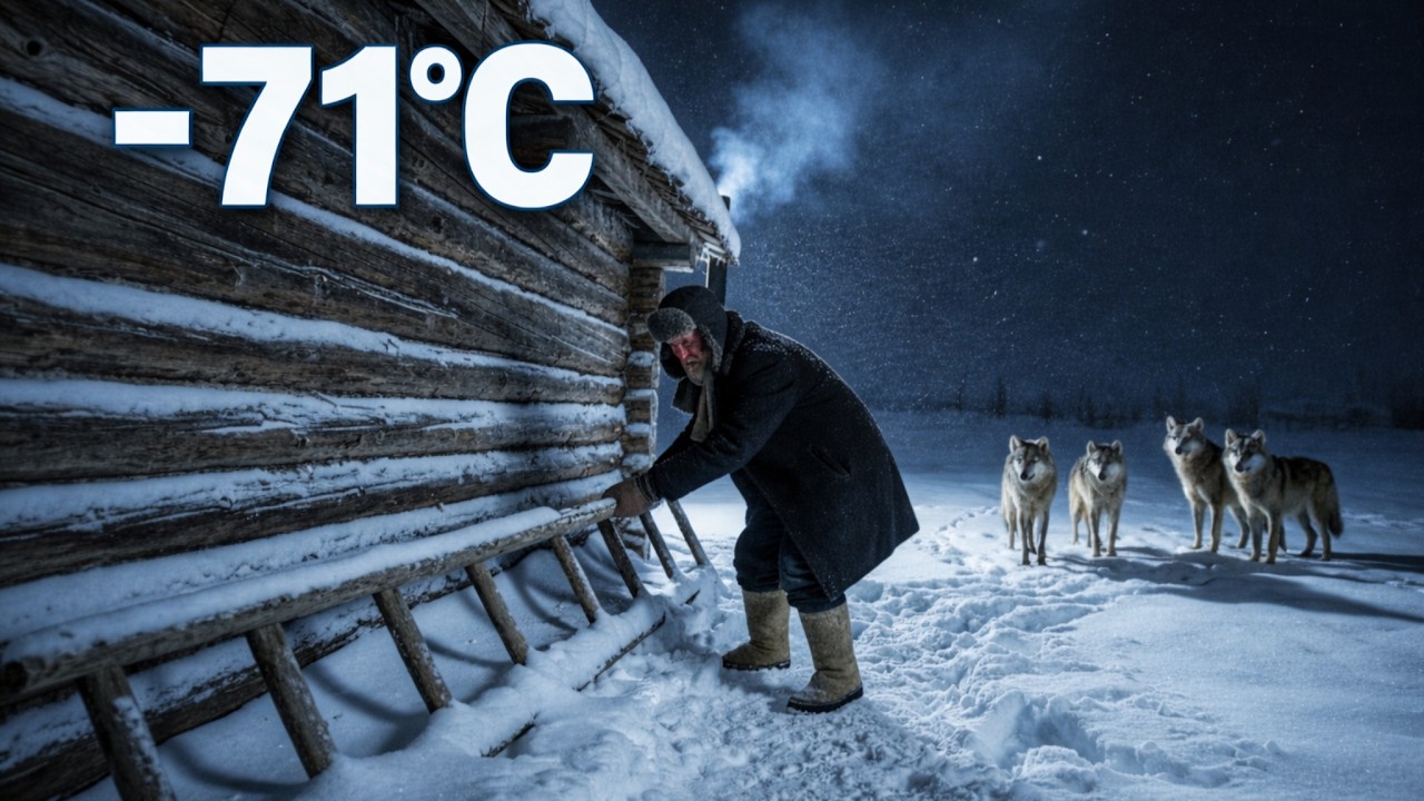 Left to Freeze at −71°C — Until the Wolves Closed In | Yakutia Survival Story