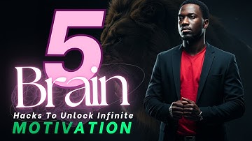 5 Brain Hacks To Unlock Infinite Motivation | Unlock Your Inner Power Today!#kinspark #motivation