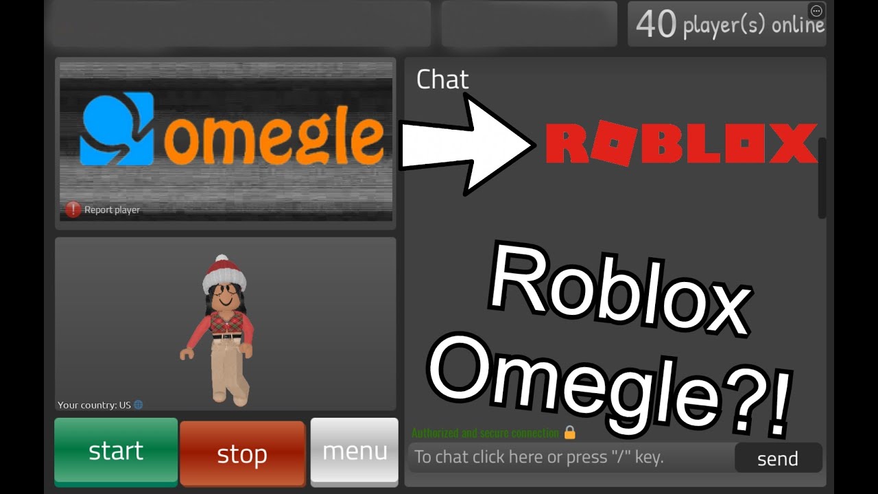 OMEGLE, but in ROBLOX?! || Ro meets - YouTube