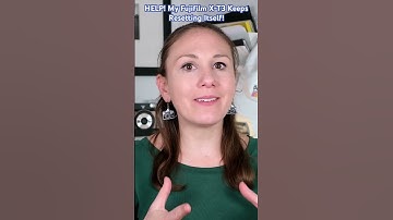 Why does My #Fujifilm #xt3 Keep #resetting Itself?! #troubleshooting