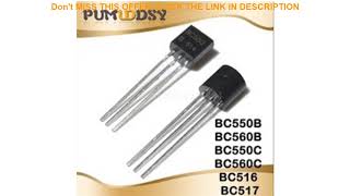 Review 100PCS BC550B BC560B BC550C BC560C BC516 BC517 BC550 BC560 BC517 TO-92 TO92 TRANSISTOR IC