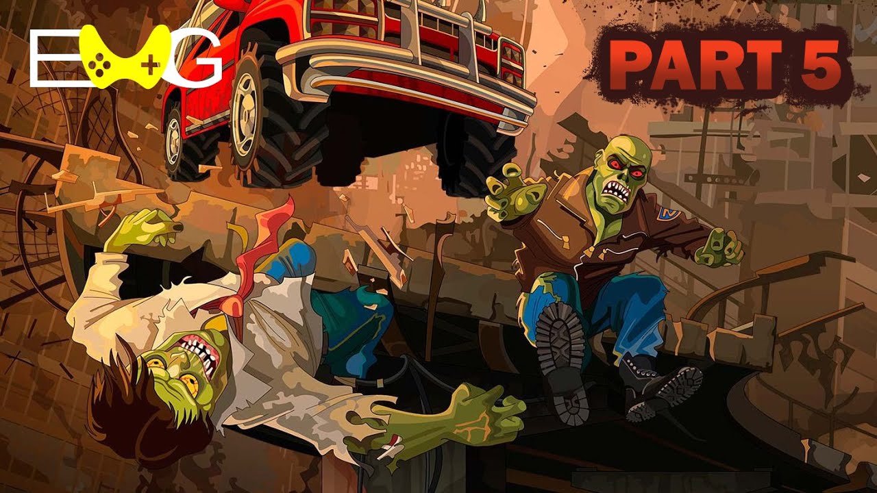 Earn to Die 2 - part 5 ФИНАЛ (American LaFrance Eagle, Caterpillar 773D)