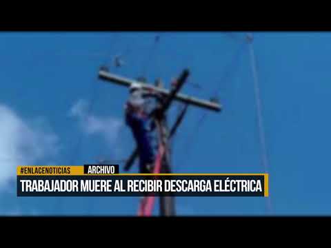 Trabajador muere al recibir descarga eléctrica