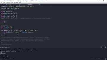 Curso Python: ex16 - Iterador