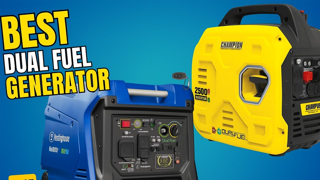 Top 5 Dual Fuel Portable Generators Compared: Power, Features & Value
