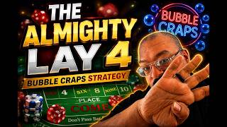 🎲 The Almighty Lay 4 – Bubble Craps Strategy Test! 🎲