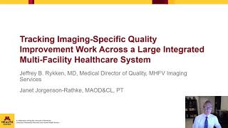 Tracking Imaging-Specific Quality Improvement Work