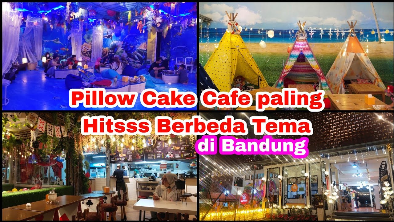 wajib dateng kesini! Pillow Cake Cafe Bandung || Caffe paling hits berbeda tema di Bandung