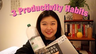 3 Productivity Habits | Stay Focus &amp; Motivated | Self-Help