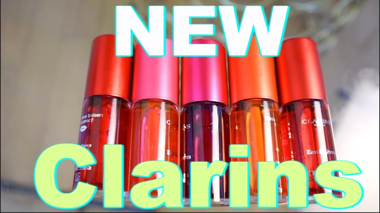 New Clarins Lip Stain & Clarins Lip Oil Review NikkiBeautyBliss YouTube