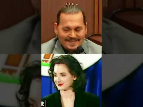 Johnny was ask about Winona Forever Tattoo of Johnny dedicated for Winona Ryder that Amber Hated