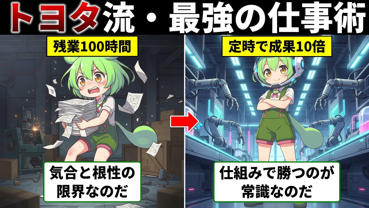 【属人化】仕事ができない人の共通点…トヨタ式「一本の線」で9割解決するのだ『仕事の成果を最大化するトヨタのすごい線』
