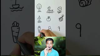 number drawing challenge #shorts