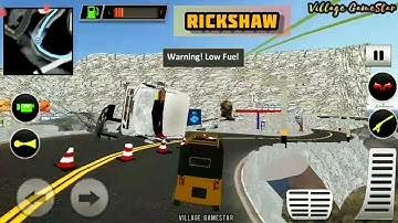 🎑Modern Tuk Tuk Auto Rickshaw : Free Driving Games #1- Offroad Driving mode|Best Android HD gameplay