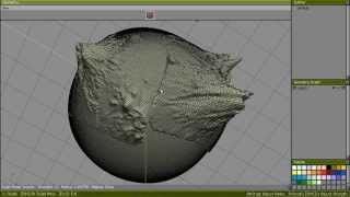 Wings3d Sculpt - Stamp & heightmap
