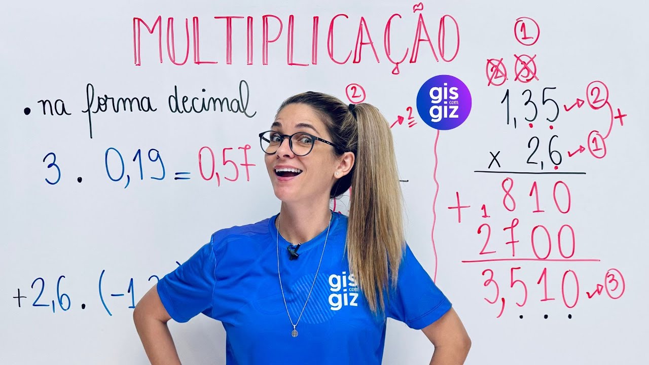 MULTIPLICAÇÃO de NÚMEROS RACIONAIS - DECIMAL E FRAÇÃO