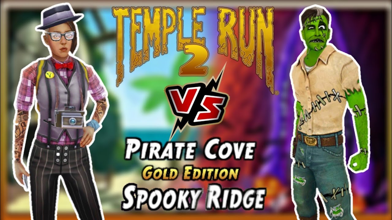 Maria Selva Brooklyn VS Guy Dangerous Frankeguy Pirate Cove Gold Edition VS Spooky Ridge Temple Run