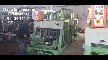 SOLID BLOCK MAKING MACHINE 860 MM HEAVY DUTY DOUBLE VIBRATOR MODEL...