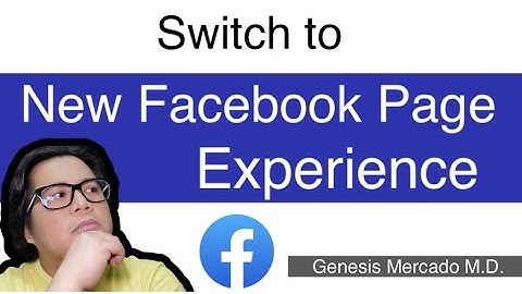 How to switch Classic Facebook Page to New Page Experience? (Old Facebook Page to New Facebook Page)